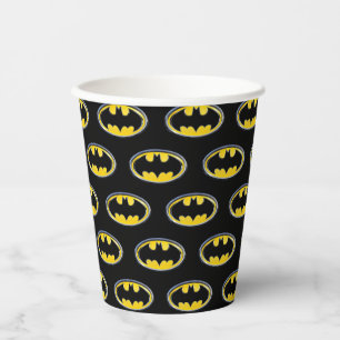 Gobelets En Papier Symbole Batman Logo classique