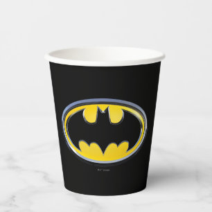 Gobelets En Papier Symbole Batman Logo classique