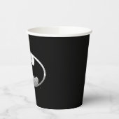 Gobelets En Papier Symbole Batman | Logo Grainy (Gauche)