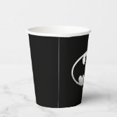 Gobelets En Papier Symbole Batman | Logo Grainy (Droite)