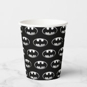 Gobelets En Papier Symbole Batman | Logo Grainy (Recto)