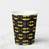 Gobelets En Papier Symbole Batman | Logo ovale (Droite)