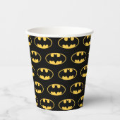 Gobelets En Papier Symbole Batman | Logo ovale (Recto)