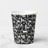 Gobelets En Papier Symbole Hiéroglyphique d'Égypte ancienne Motif (Gauche)