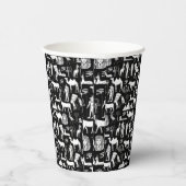 Gobelets En Papier Symbole Hiéroglyphique d'Égypte ancienne Motif (Droite)