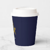 Gobelets En Papier Symbole maçonnerie maçonnique franc-maçonnerie Mas (Gauche)