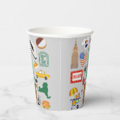 Gobelets En Papier Symboles de New York (Droite)