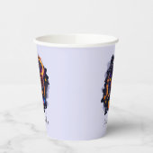 Gobelets En Papier Système solaire Afro Femme (Gauche)