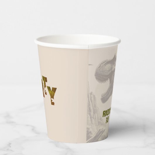 Gobelets En Papier T-rex Dinosaur (Droite)