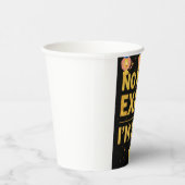Gobelets En Papier T-Shirt (Droite)