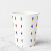 Gobelets En Papier T-Shirt (Gauche)