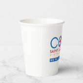 Gobelets En Papier T-shirt Logo CAVA (Droite)