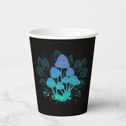 Gobelets En Papier Tabourets dans Bushes (Recto)