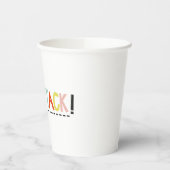 Gobelets En Papier TACK Collage papier Coupe (Gauche)