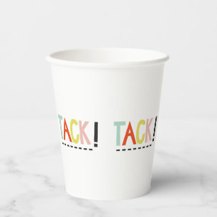 Gobelets En Papier TACK Collage papier Coupe