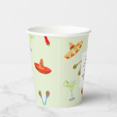 Gobelets En Papier Taco à propos d'un futur Parti Mexicain de Graduat (Droite)