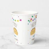 Gobelets En Papier Taco sur jumeaux festa baby shower tasses de papie (Droite)