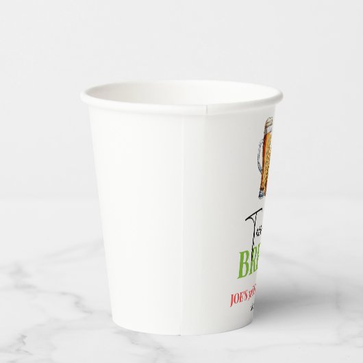 Gobelets En Papier Tacos et brasse Bière Verre fête d'anniversaire (Droite)