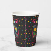 Gobelets En Papier Tacos & Tequila Paper Cup - noir (Droite)