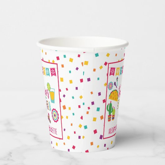 Gobelets En Papier Tacos & Tequila Paper Cup - Wh (Droite)