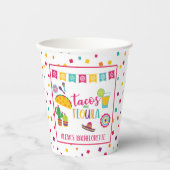 Gobelets En Papier Tacos & Tequila Paper Cup - Wh (Recto)