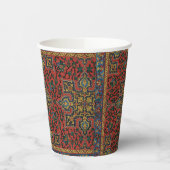 Gobelets En Papier Tapis Perse Tapis Rouge Bleu classique (Gauche)