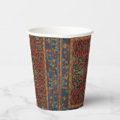 Gobelets En Papier Tapis Perse Tapis Rouge Bleu classique (Droite)