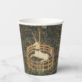 Gobelets En Papier Tapisseries Unicorne Tapisserie classique (Recto)