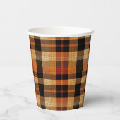 Gobelets En Papier Tartan (Verso)