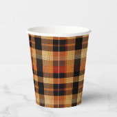 Gobelets En Papier Tartan (Droite)