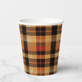 Gobelets En Papier Tartan (Recto)