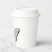 Gobelets En Papier Tasse à café (Gauche)