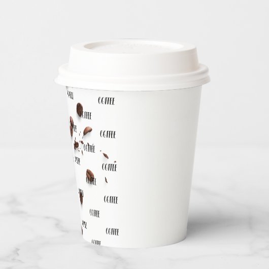 Gobelets En Papier Tasse à café (Gauche)