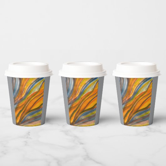 Gobelets En Papier Tasse à café papier (Multi)
