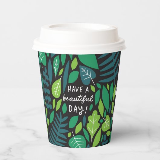 Gobelets En Papier Tasse à papier (Recto)