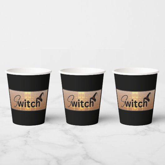 Gobelets En Papier Tasse à papier (Multi)