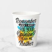 Gobelets En Papier Tasse à papier (Verso)