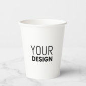 Gobelets En Papier Tasse à papier (Recto)
