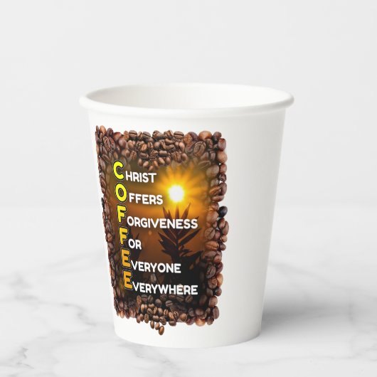 Gobelets En Papier Tasse à papier (Recto)