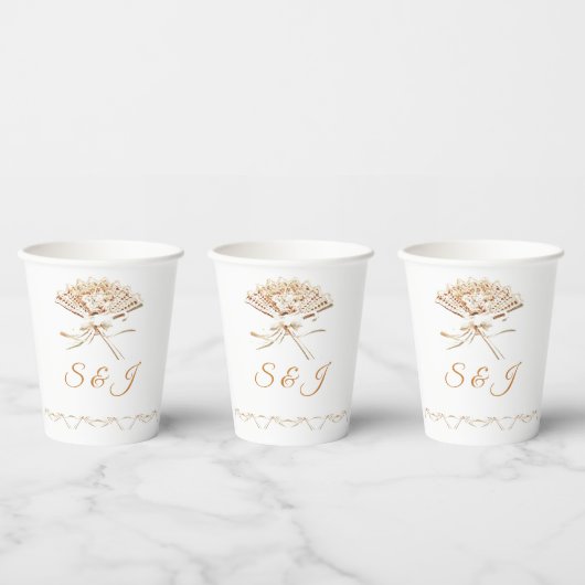 Gobelets En Papier Tasse à papier (Multi)
