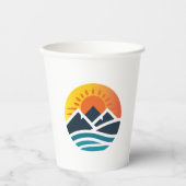 Gobelets En Papier Tasse à papier (Recto)