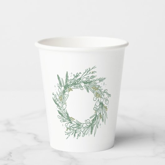 Gobelets En Papier Tasse à papier (Recto)