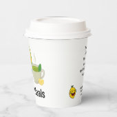 Gobelets En Papier Tasse à papier (Gauche)