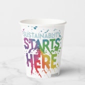 Gobelets En Papier Tasse à papier (Verso)