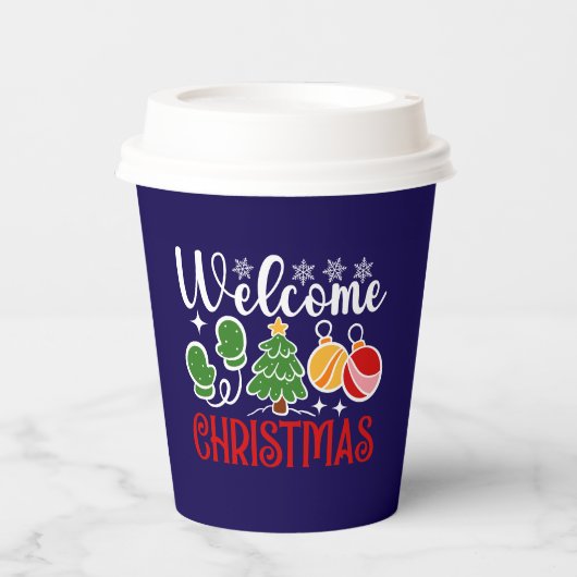 Gobelets En Papier Tasse à papier (Recto)