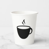 Gobelets En Papier tasse à papier de 8 oz (Recto)