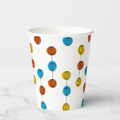 Gobelets En Papier Tasse à papier Globe Chain (Verso)