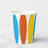 Gobelets En Papier Tasse à papier Globe Lines (Verso)