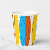 Gobelets En Papier Tasse à papier Globe Lines (Droite)