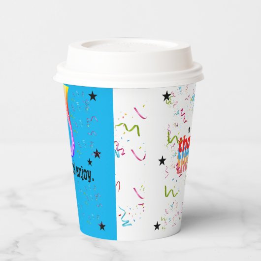 Gobelets En Papier Tasse à papier réutilisable écologique avec Lid-Pe (Gauche)